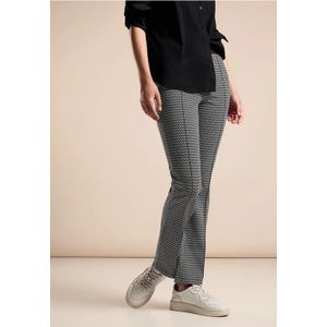 Street One Dames Skinny fit broek in Zwart, in size: 42