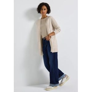 Street One Dames Open vest in Beige, in size: 34