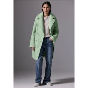 Street One Studio Dames F101211 mantel in wol-look, Light Mint Green, 42, Light Mint Green, 42