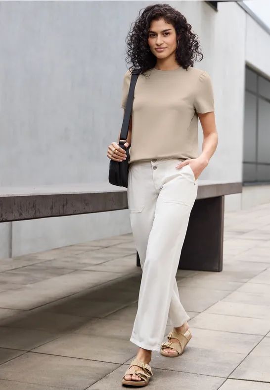 Street One - Studio - Shirt - Beige - Dames