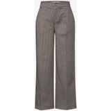 Harembroek - Ashen Maple Beige - Casual Fit - Hoog Taillehoogte - Steekzakken