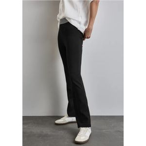 Street One Dames Bootcut broek in Zwart, in size: 42