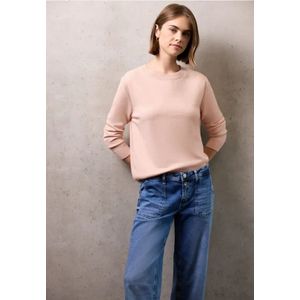 Street One Studio Dames Zachte trui met details in Roze, in size: 34