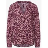 Street One - Chemisier - Rood - Katoen - Print