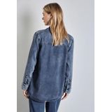 Street One - Denim Overhemd - Blauw - Dames