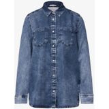 Street One - Denim Overhemd - Blauw - Dames