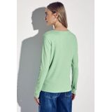Street One - A322919 - T-shirt - Milky Green Mel.