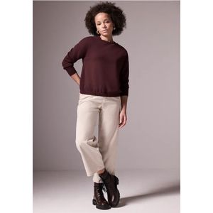 Street One Studio Dames Zijden overhemd in Rood, in size: 46