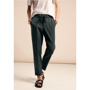 Street One Dames Losse broek in Groen, in size: 40