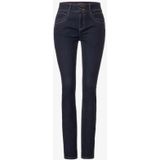 Street One Dames Slim fit jeans in Blauw, in size: 24