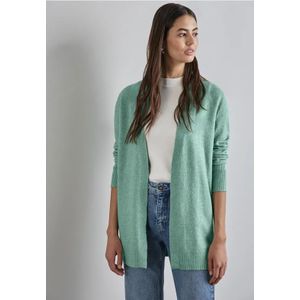 Street One Dames Open vest in Groen, in size: 34