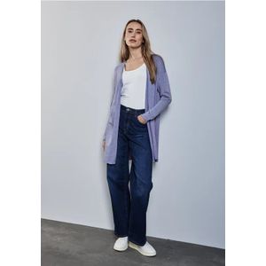 Street One Dames Lang vest in Paars, in size: 34