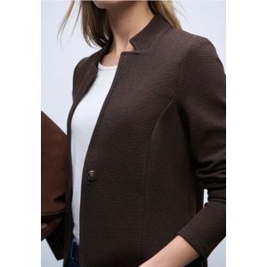 STREET ONE - Korte Blazer - Deep Roast Brown - Casual