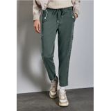 Street One - Cargobroek - Groen - Dames - Bonny