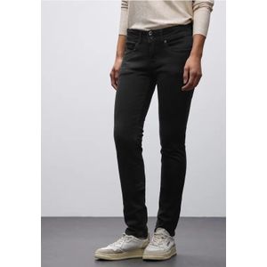 Street One Dames Slim Fit jeans in Zwart, in size: 25