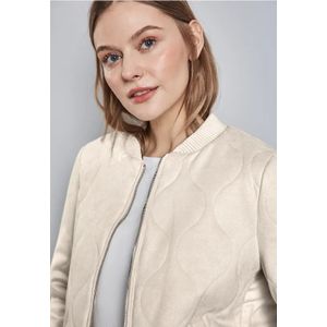 Street One - Gewatteerd Jack - Beige - Dames