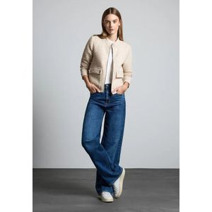 Street One - Dames Jack - Beige - Korte Gestructureerd