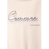 Street One - A322378 - T-shirt - Lucid White - Borduurwerk