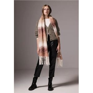 Street One Studio Dames Bouclé vest in Bruin, in size: 44