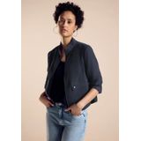 Street One Dames Lichte jas in Blauw, in size: 42