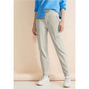 Street One - Style Ltd Qr Bonny Cargo Trave Pants - Dolomite Stone - Cargobroeken