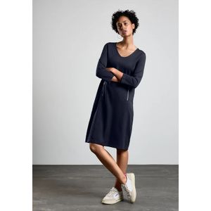 Street One Dames Sweatjurk in Blauw, in size: 46