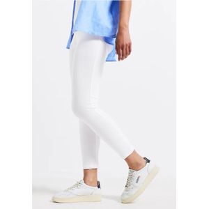 Street One Dames Basis 7/8 legging in Wit, in size: 32