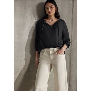 Street One Studio Dames Tuniek met raglan in Zwart, in size: 34