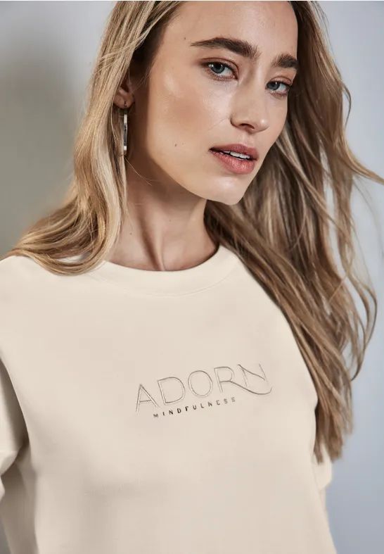 Street One - Dames T-shirt - Wit - Lange Mouwen