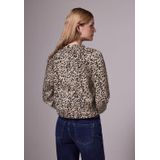 Street One - Studio - Blouson - Bruin - Stretch Materiaalmix