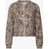 Street One Studio - Blouson - Luipaardprint - Materiaalmix - Stretch