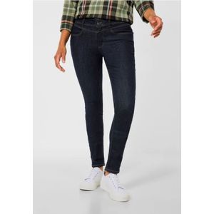 Street One Dames Slim-fit denim in Blauw, in size: 24