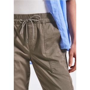 Street One Dames Loose Fit broek in Bruin, in size: 34