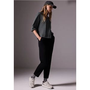 Street One - Jersey Shirt - Grijs - Dames - Blouse-look