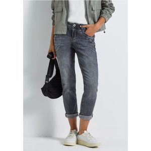 Street One Dames Loose Fit jeans in Grijs, in size: 25