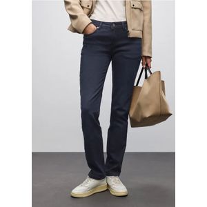 Street One Dames Straight Legs jeans in Blauw, in size: 24