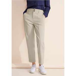 Street One Dames Chino voor op reis in Grijs, in size: 38