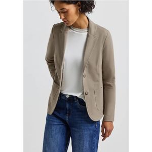 Street One - Basis Blazer - Beige - Dames
