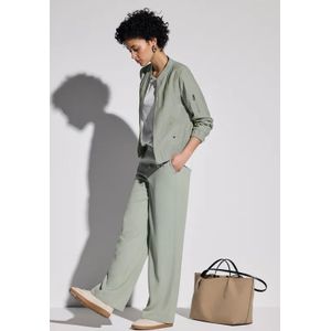 Street One Dames Blouson in Groen, in size: 46