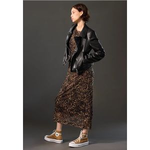 Street One Studio Dames Motorjack in Zwart, in size: 34