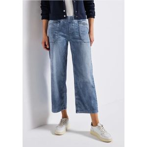 Street One Dames Jeans broek in Blauw, in size: 25