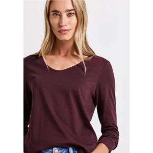 Street One - Overhemd - Rood - Lange Mouwen