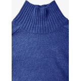 Street One Studio Dames Trui met col in Blauw, in size: 36