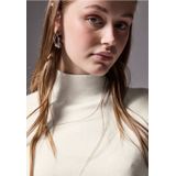 Street One - Studio F303056 LTD - Cropped Turtle Sweater - Lucid White - Dames