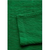 Street One Dames Shirt met een fijne textuur in Groen, in size: 34