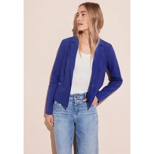 Street One - Korte Blazer - Reverskraag - Zakken - Stretchmateriaal