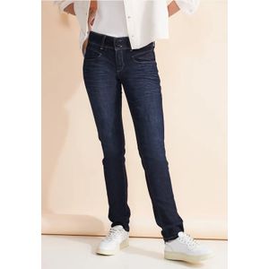 Street One Dames Repreve denim in casual fit in Blauw, in size: 24