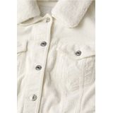 Street One - Corduroy Jack - Dames - Groen - Katoen - Afneembare Kraag