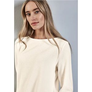 Street One - Dames Shirt - Wit - 3/4-mouwen