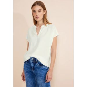Street One - Blouseshirt - Wit - Viscose